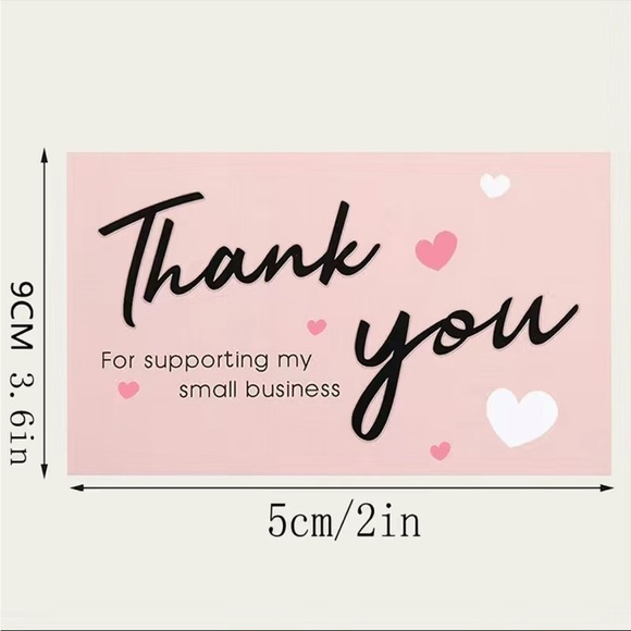 50 piece thank you cards​​​​ - Picture 2 of 6